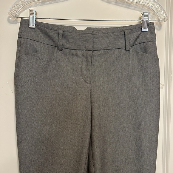 Express Design Studio “ Editor” Gray Textured Career Pants Women’s Size 0 - Picture 2 of 7